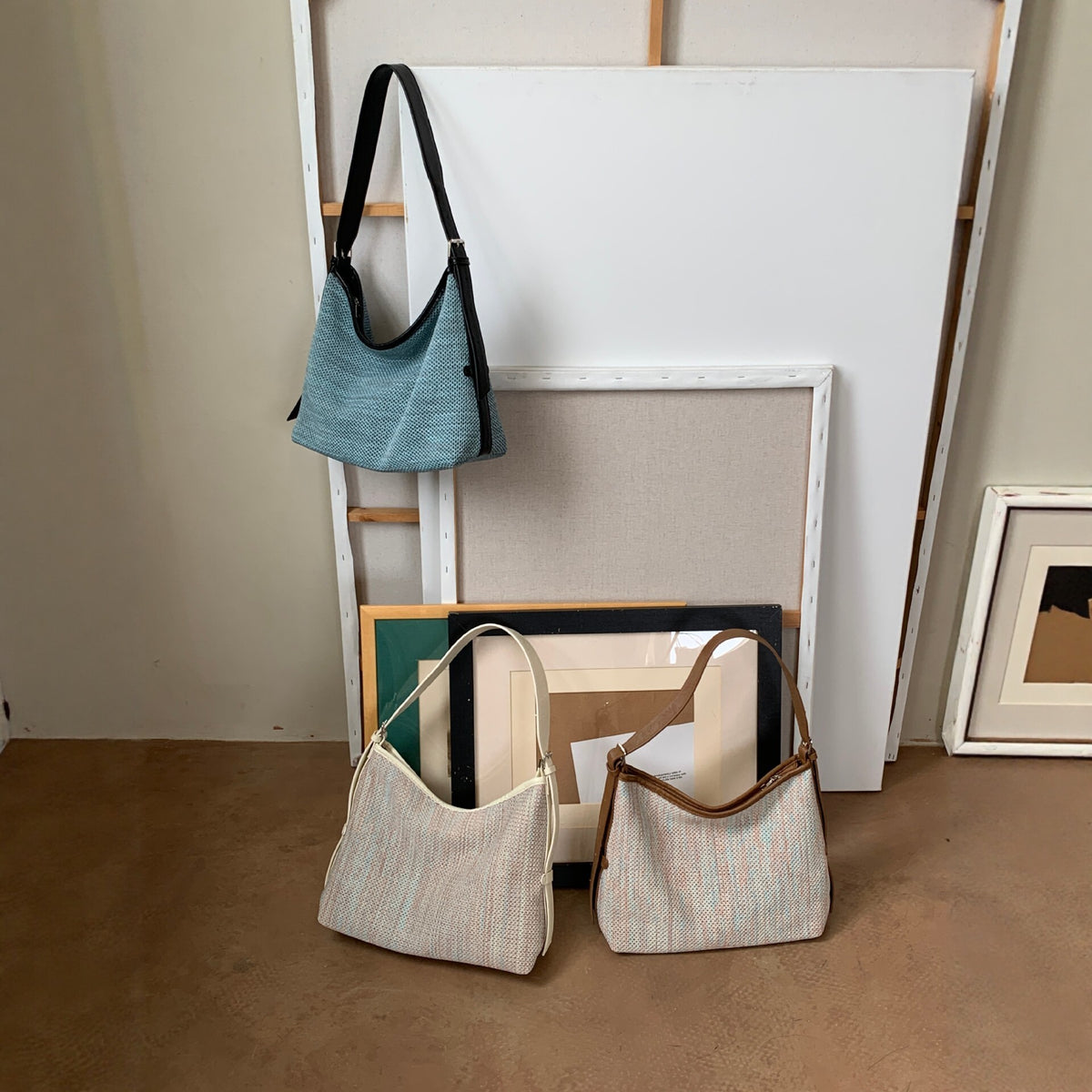 Handmade Woven Versatile Tote Crossbody Bag 6W10BBG2503