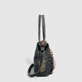 Retro Washed Large Capacity Denim Handbag 6W10BBG1336