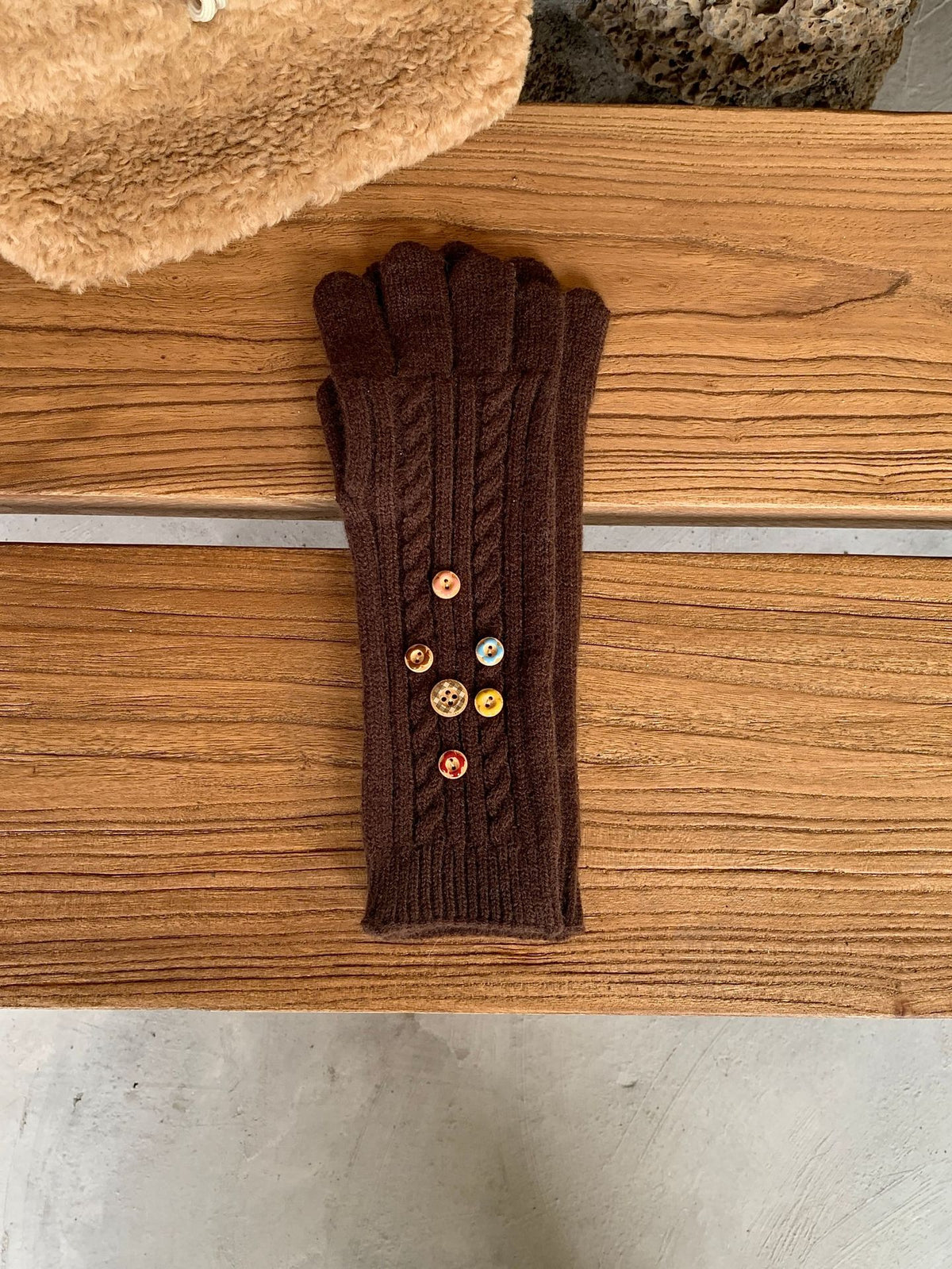 Warm Knit Gloves - DippedShop Wholesale - #4835