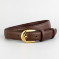 Casual Solid Color Adjustable Leather Blet 6W6JBT154
