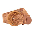Boho Braided Woven Wide Dress Waist Belt MK2LEEP6W6JBT30