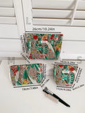 Large Capacity Floral Embroidery Cosmetic Bag MK2BW6W10BOB400