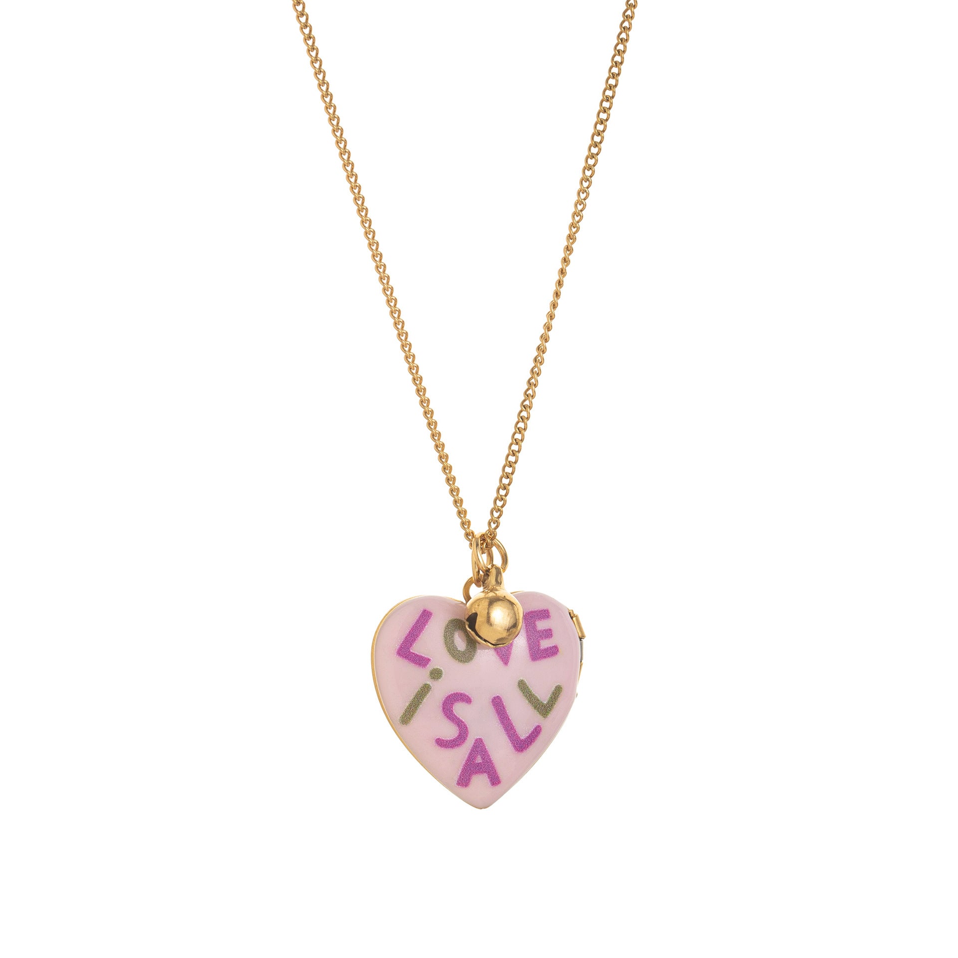 Chic Heart Pendant Choker Necklace 6W6JNC637