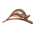 French Heart Geometric Non Slip Hair Barrette Clip 8AS6HCP290L