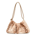 Trendy Soft Plush Deer Print Shoulder Bag 6W10BBG2373