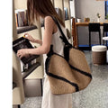 Straw Woven Large Capacity Beach Shoulder Bag 8CW6BBG516L