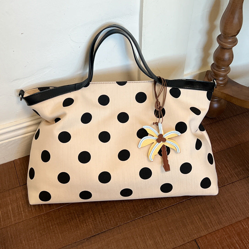 Fashion Polka Dots Large Capacity Shoulder Bag 6W10BBG1375