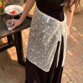 Lace Tie Side Wrap Skirt - DippedShop Wholesale - #2083