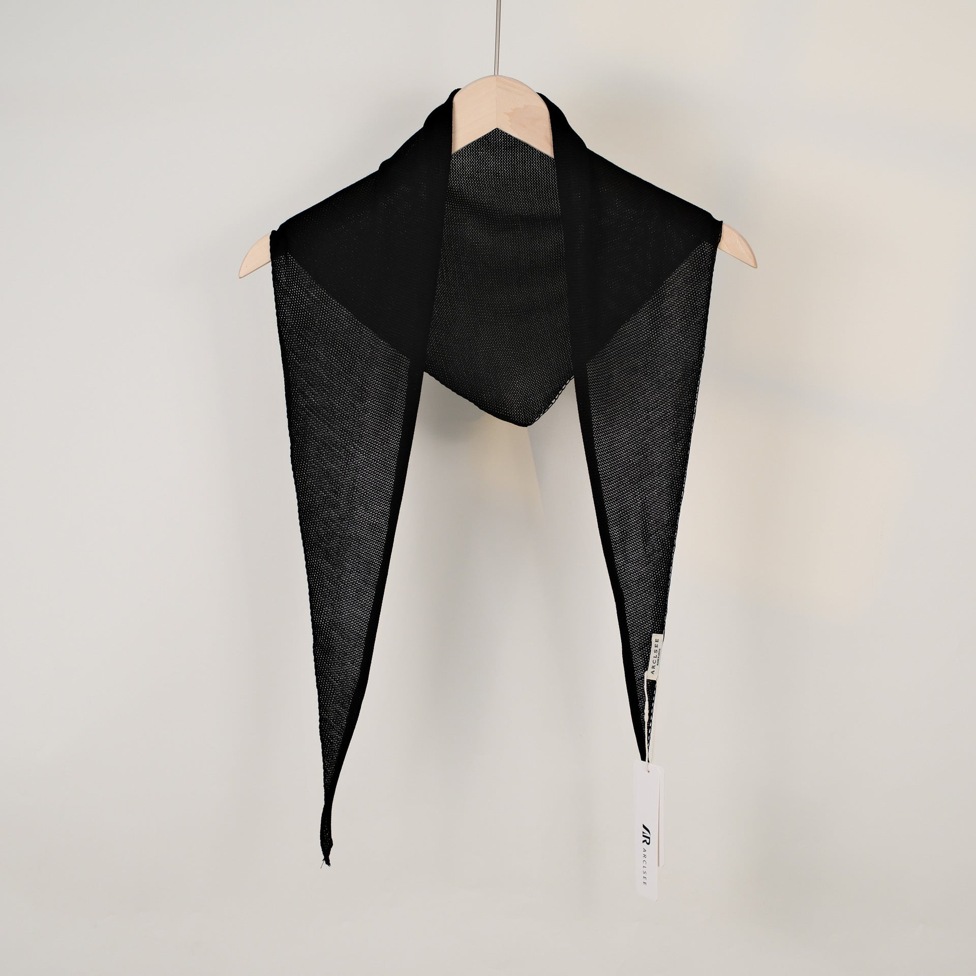 Fashion Solid Color Headscarf Triangle Knit Scarf 6W6NSC45