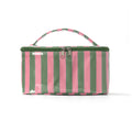 Color Block Striped Large Capacity Makeup Bag MK2BW6S10BOB62
