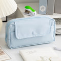 Stylish Solid Color Large Capacity Pencil Pouch 6S10BOB1046