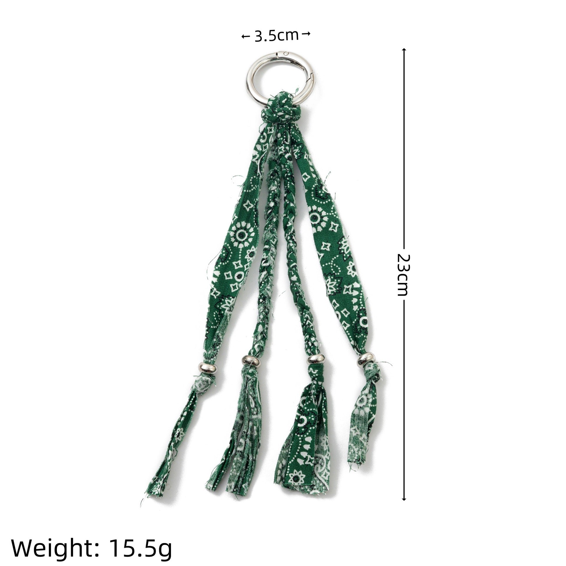 Floral Scarf Tassel Charm - DippedShop Wholesale - #1635