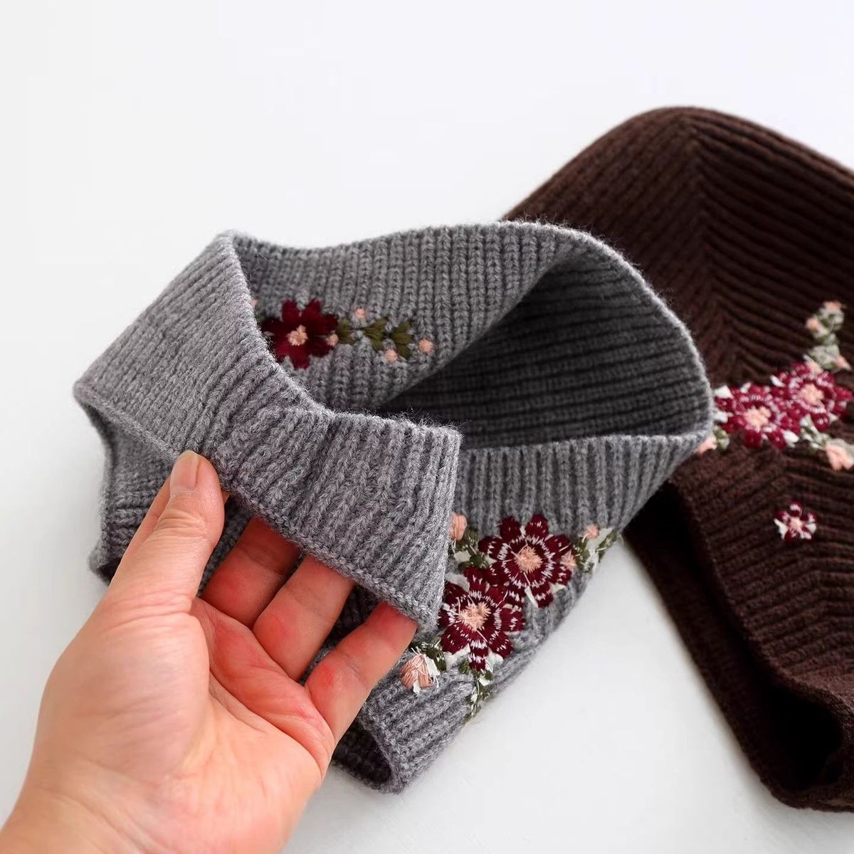 Knit Earwarmer Beanie - DippedShop Wholesale - #3539
