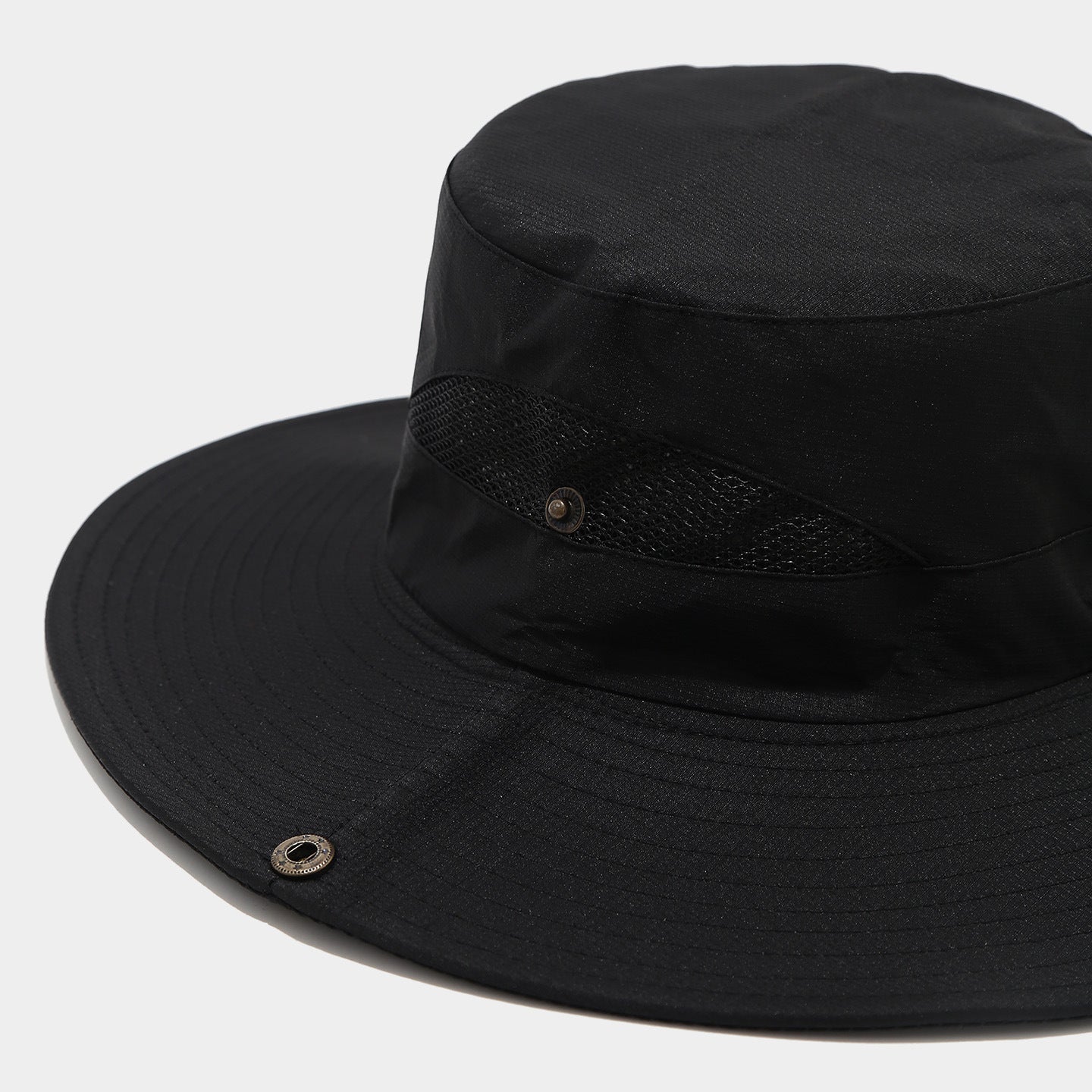 Trendy Letter Print Breatheable Safari Boonie Hat 8BK6HAT177L