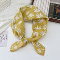 Flower Print Square Scarf - DippedShop Wholesale - #6963