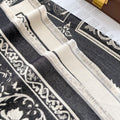 Jacquard Tassel Shawl Scarf - DippedShop Wholesale - #7091