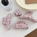 Rose Flower Hair Claws - DippedShop Wholesale - #4979