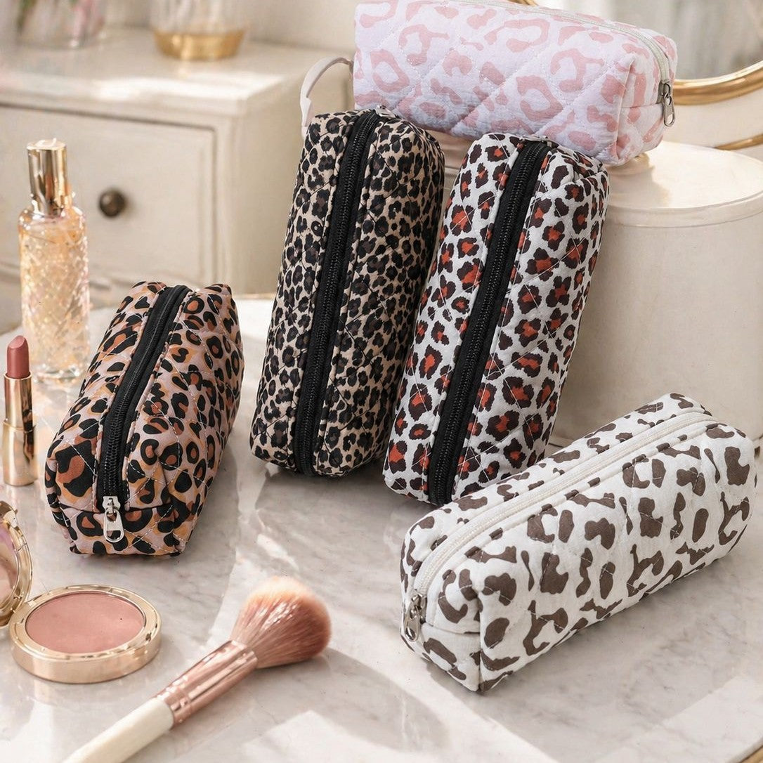 Classic Leopard Print Portable Pencil Case 6S10BOB1034