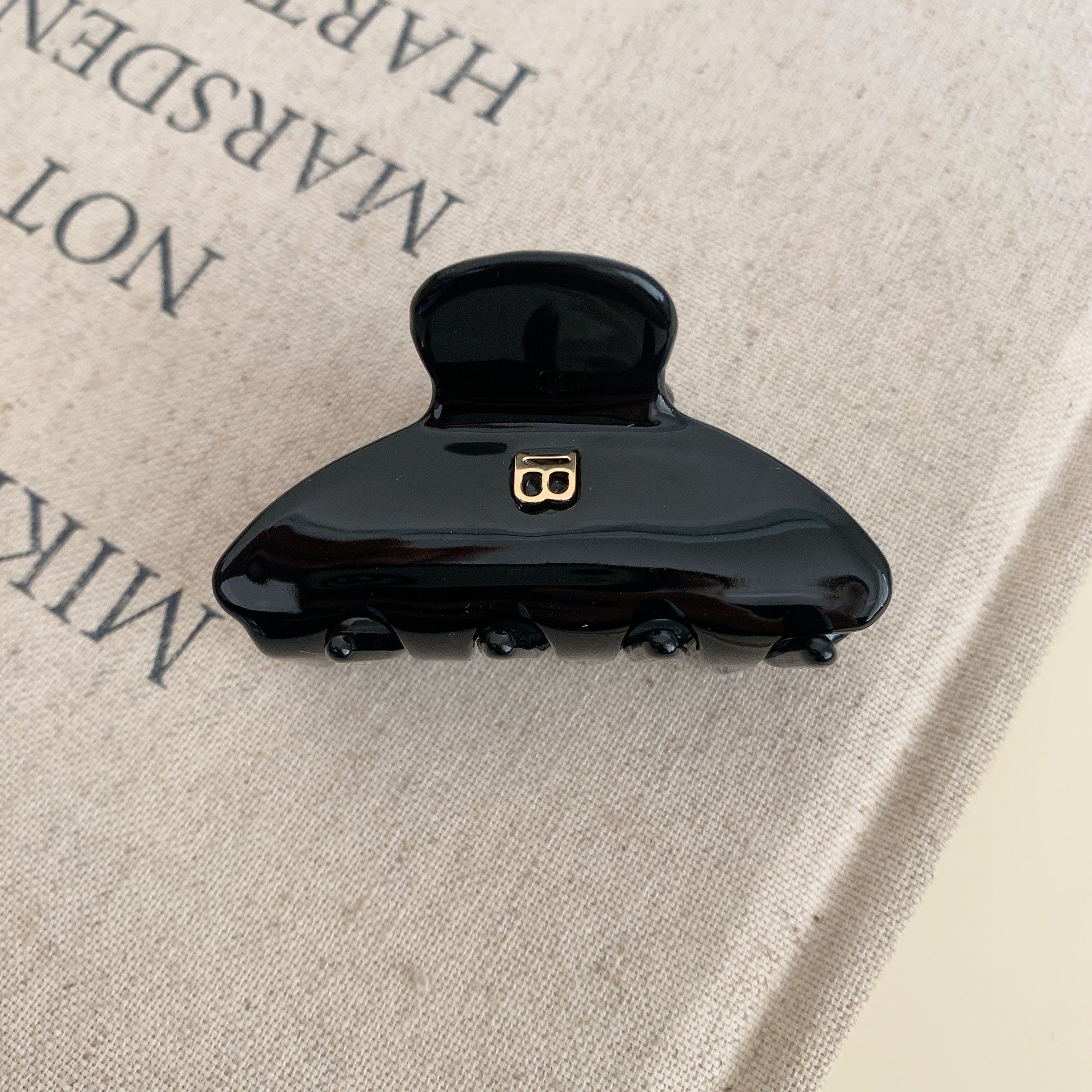 Letter Acetate Hair Clip - DippedShop Wholesale - #9123