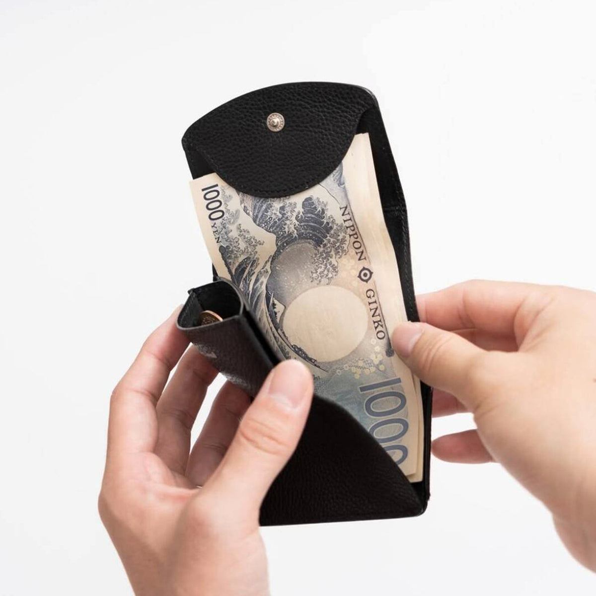 Portable Mini Trifold Coin Purse 6W10BWB311
