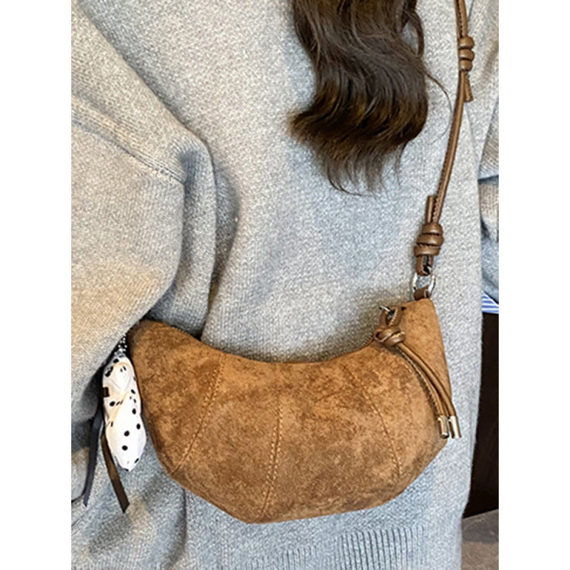 Croissant Underarm Crossbody Bag - DippedShop Wholesale - #5683
