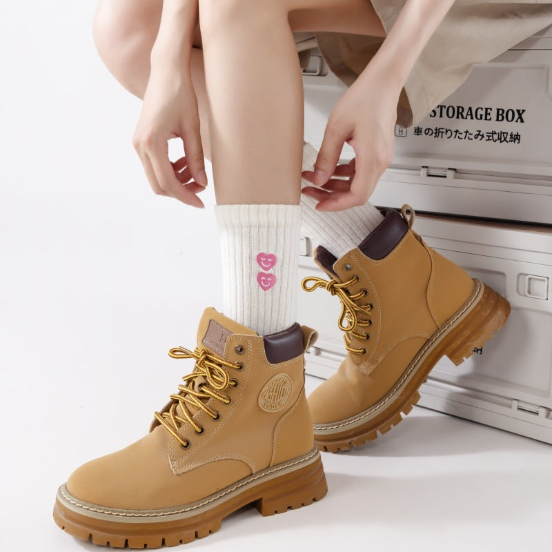 Heart Embroidery Socks - DippedShop Wholesale - #2675