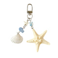 Natural Shell Starfish Pendant Keychain Bag Charm 6W10BBC390
