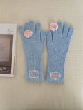 3D Flower Knit Gloves - DippedShop Wholesale - #8483