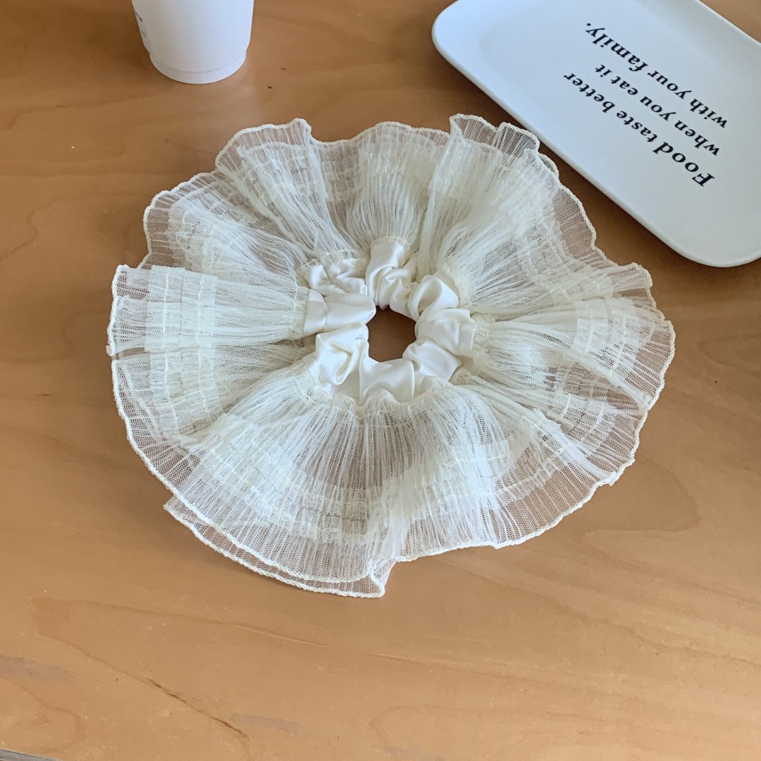 Mesh Elastic Hair Scrunchie - DippedShop Wholesale - #6787