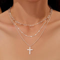 Fashion Bow Knot Gold Plated Chain Necklace 6W6JNC403L