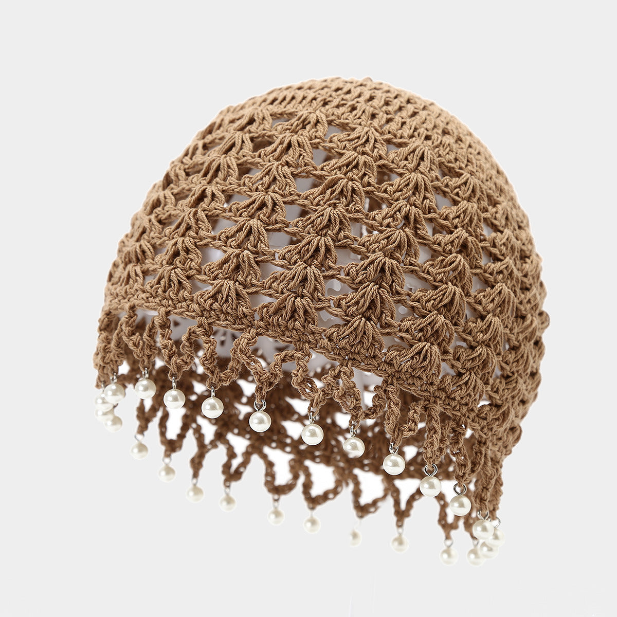 Vintage Pearl Tassel Hat - DippedShop Wholesale - #5267