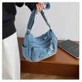 Casual Star Pattern Denim Versatile Shoulder Bag 6W10BBG1401