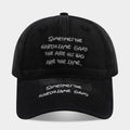 Stylish Letter Embroidery Adjustable Baseball Cap 8BK6HAT185L