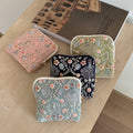 Vintage Floral Embroidery Portable Jewelry Case 6W13HSJ94