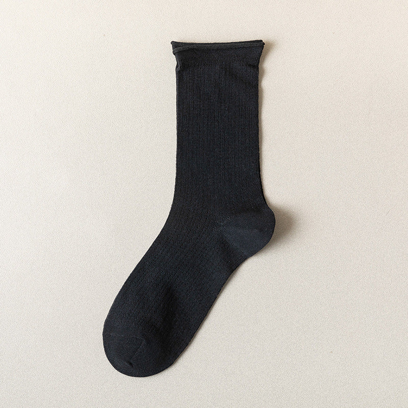 Solid Mesh Crew Socks - DippedShop Wholesale - #9843