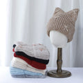 Cute Cat Ear Bowknot Knit Beanie 6W6HAT704