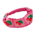 Floral Crochet Headwrap - DippedShop Wholesale - #8115