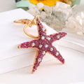 Funny Rhinestones Dolphin Pendant Keychain Bag Charm 6W10BBC632