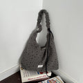 Floral Print Hobo Bag - DippedShop Wholesale - #9683