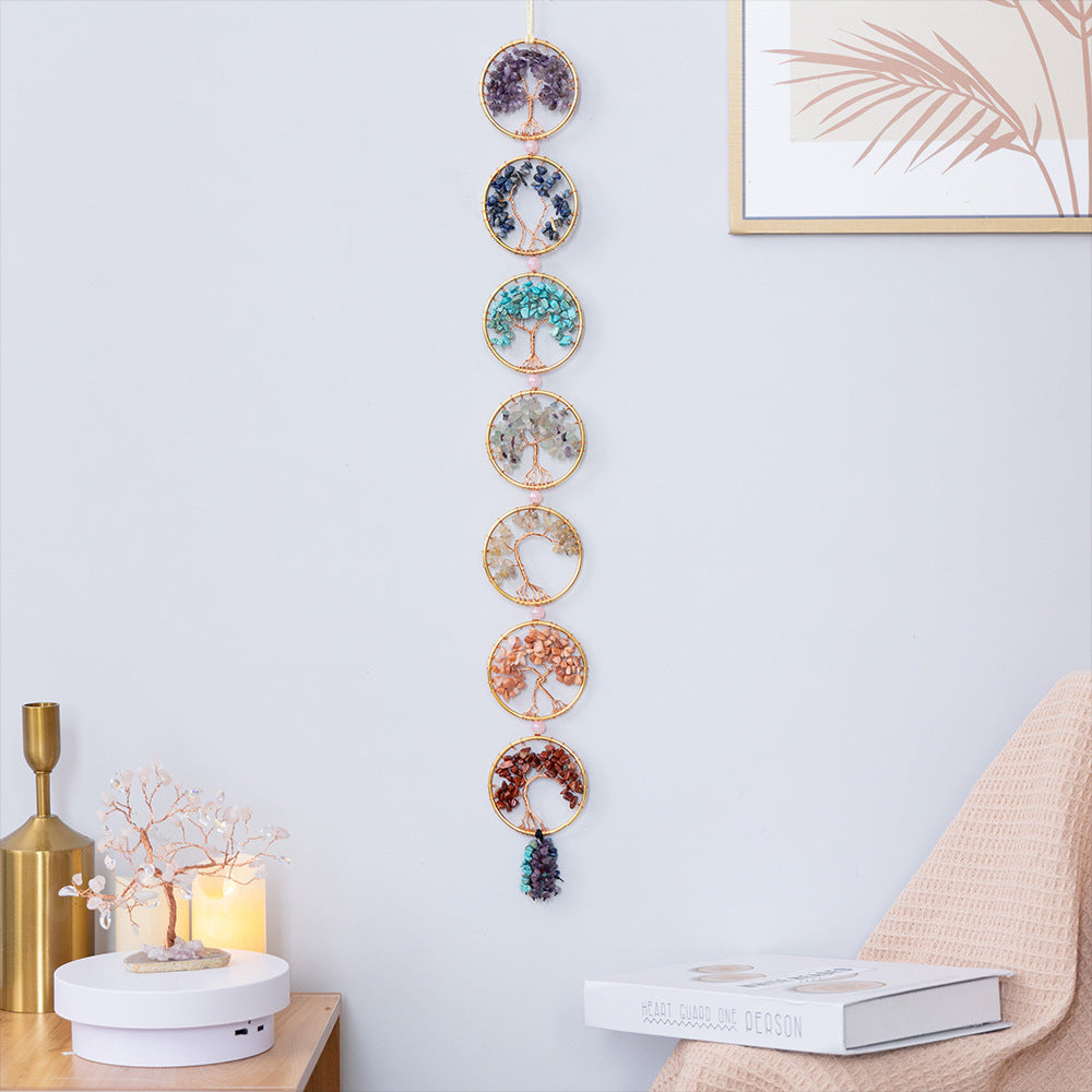 Crystal Tree Wind Chime - DippedShop Wholesale - #9971