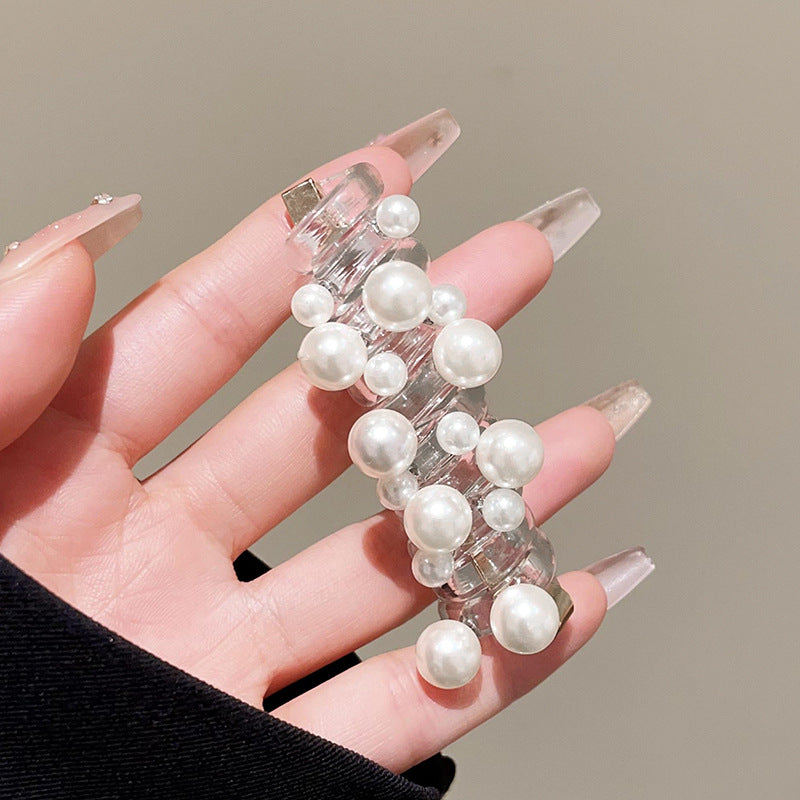 Pearl Bead Hair Tie - DippedShop Wholesale - #1891