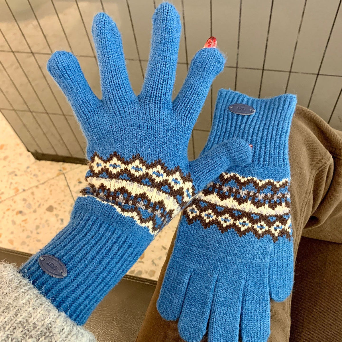 Touchscreen Knit Gloves - DippedShop Wholesale - #6723