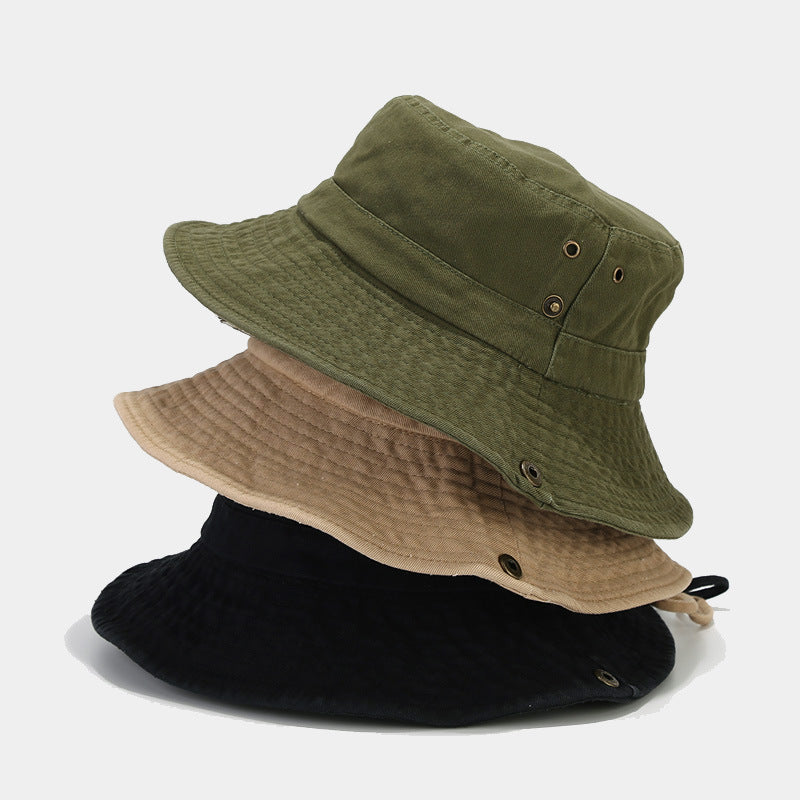Vintage Solid Color Foldable Safari Boonie Sun Hat MK2COW6W6HAT43