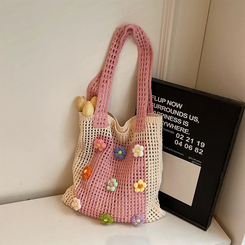 Boho Hollow Out Tote - DippedShop Wholesale - #3827