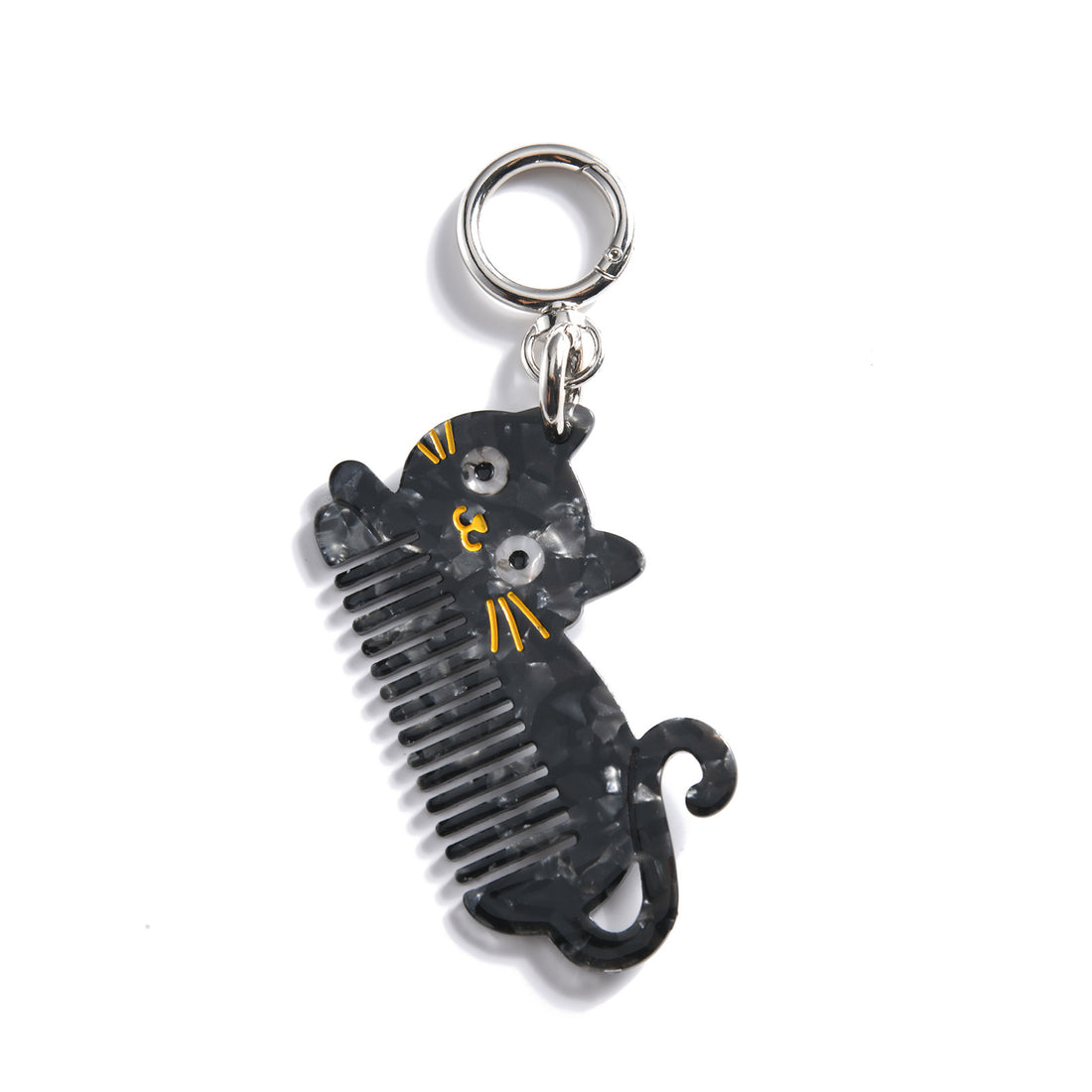 Cute Striped Puppy Mini Acetate Hair Combs MK2PPM6CT5CB65