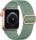 Minimalist Solid Color Nylon Weave Watch Band 6W6JWA111
