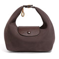 Suede Dumpling Handbag - DippedShop Wholesale - #1859