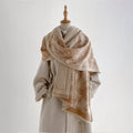 Reversible Animal Print Shawl Scarf - DippedShop Wholesale - #9539