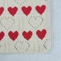Love Pattern Knit Tote - DippedShop Wholesale - #2659