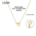 Minimalist Letter Choker - DippedShop Wholesale - #3635